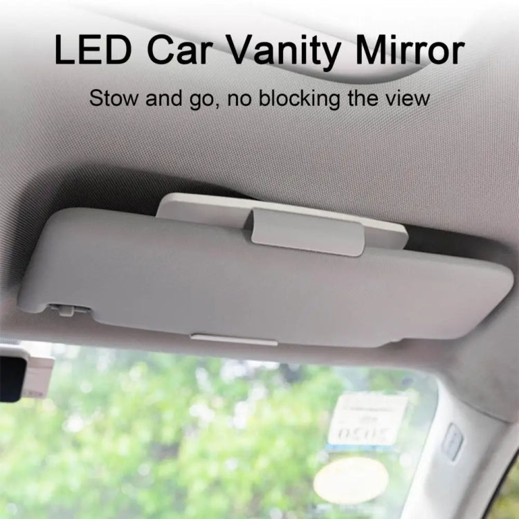 Car Sun Visor LED Light Cosmetic Mirror