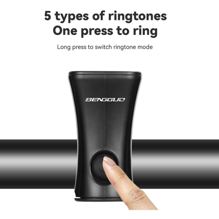 BENGGUO Bicycle Electric Horn Children Scooter Colorful Bell