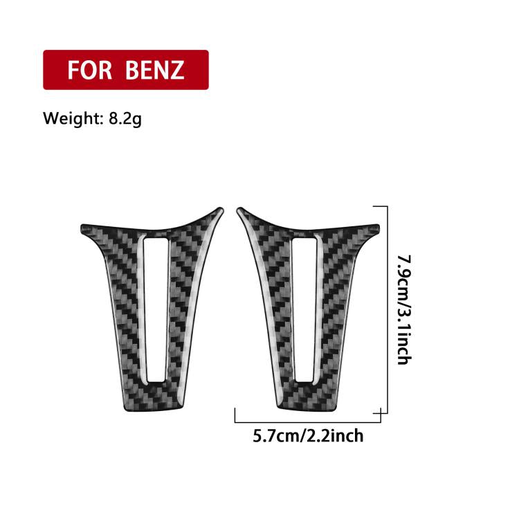 For Mercedes-Benz G-Class W463 2pcs /Set Steering Wheel Sticker