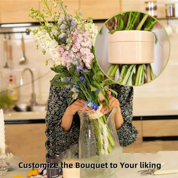 Spiral Ikebana Stem Holder for Vases DIY Bouquet Twister Flower Arrangement Holder