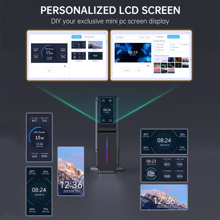 S1 Intel Alder Lake N150 WIFI 6+BT4.2 Office Home Mini PC Win11 DDR4 3200MHz