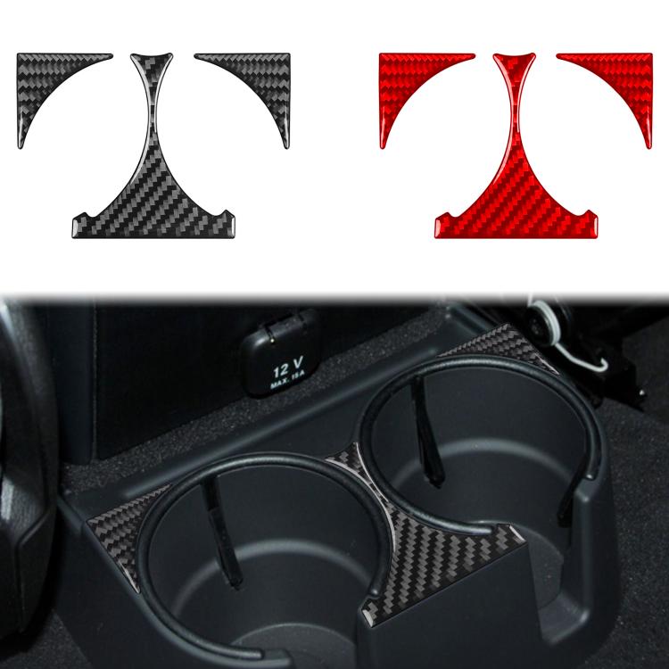 For Mercedes-Benz G-Class W463 3pcs /Set Rear Drain Cup Holder Sticker