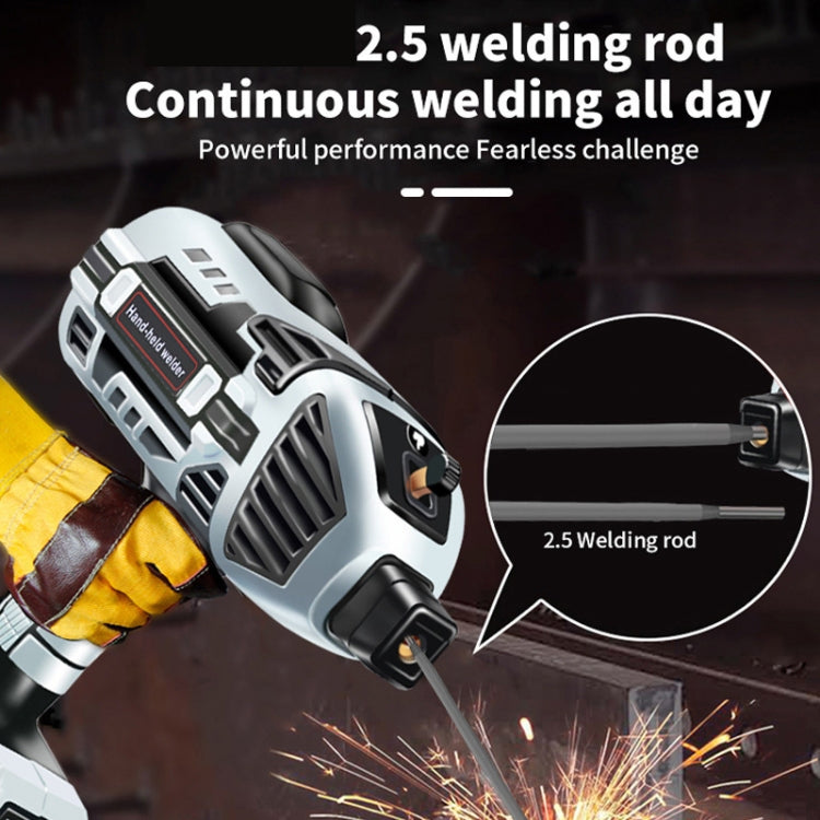 Handheld Welding Machine Home Small Portable Inverter Welder, Gray EU Plug 220V, Gray US Plug 110V, Green EU Plug 220V, Green US Plug 110V