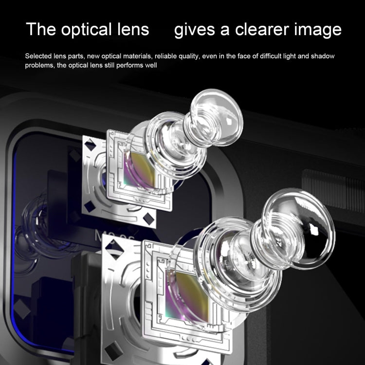 4K HD Optical Dual Lens Digital Camera 50MP Dual Screen Selfie Camera, No Memory