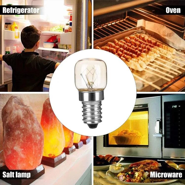 E14 Salt Crystal Lamps High Temperature Resistant Oven Light Bulb