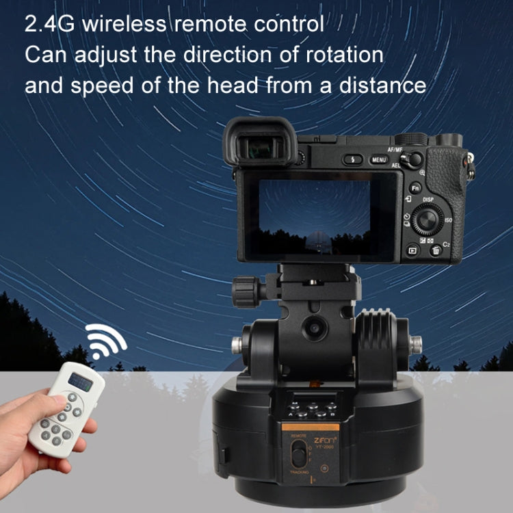 ZIFON YT-2000 Intelligent Electric Gimbal Rocker Panoramic Rotation Face Tracking Cell Phone Camera Live Streaming Artifact