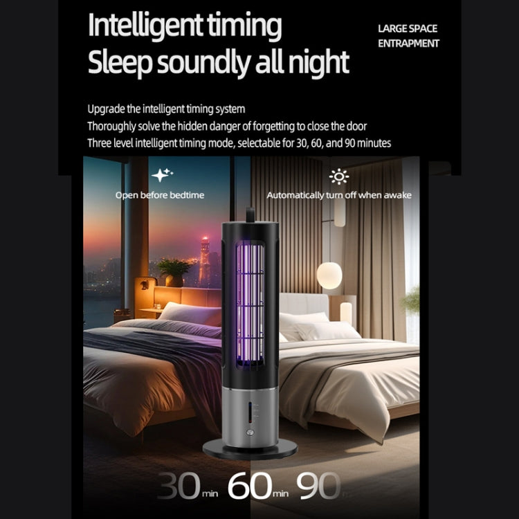 D9 Portable UV Anti Mosquito Lamp Rechargeable Mute Fly Trap with 3-speed Timing