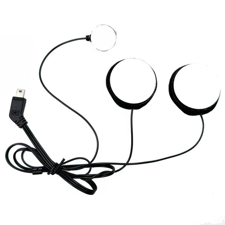 HD Noise-Proof Helmet Intercom Headset Microphone