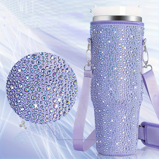 For Stanley 40oz Cup Hot Diamond Cover Neoprene Insulated Portable Bottle Cover