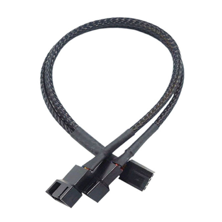 Computer PWM Temperature Control Cooling Fan Extension Cable Chassis HUB Connector