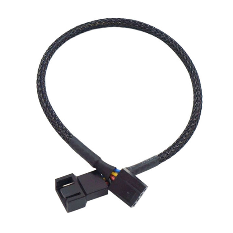 Computer PWM Temperature Control Cooling Fan Extension Cable Chassis HUB Connector