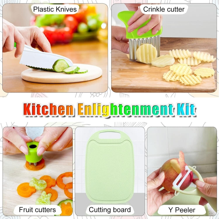 Children Cooking Knife Set Early Childhood Education Kitchen Tools