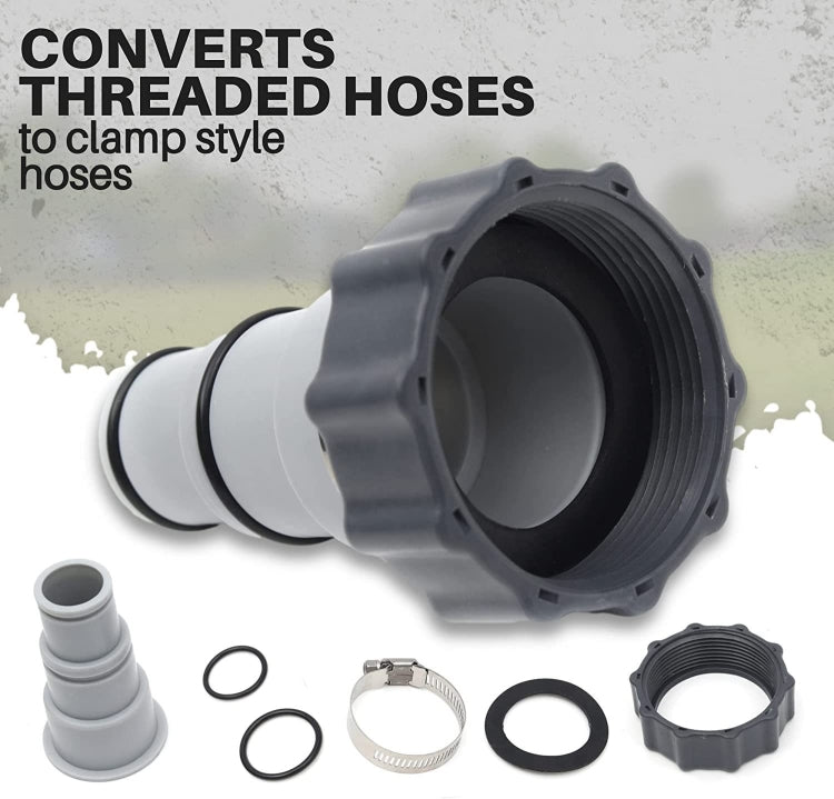 For Intex Pool Hose Adapter with Internal Thread