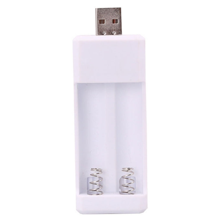 Directly Inserted 2 Slots USB AA / AAA Rechargeable Battery Charger
