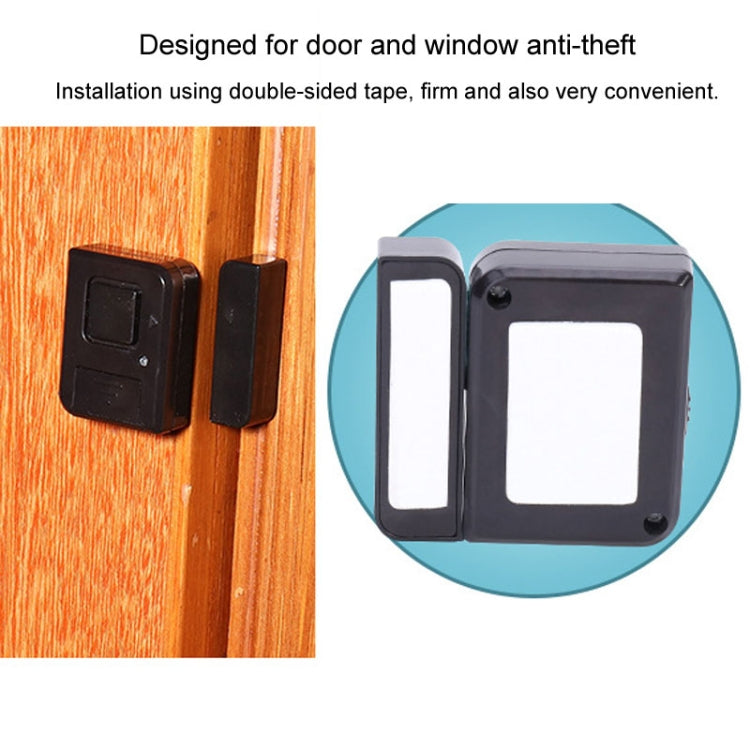 Door Magnetic Wireless Bell Door And Window Alarms Strong Adhesive Wolfproof Anti-theft Alarms