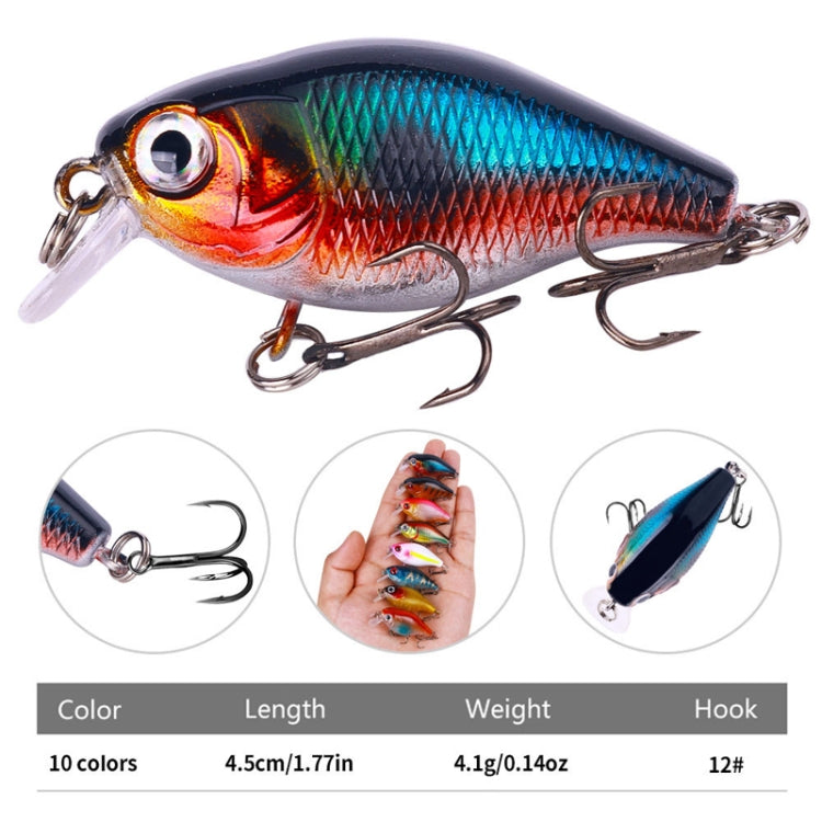 10colors /Set HENGJIA CB073 Lua Fishing Lures Dummy Bait