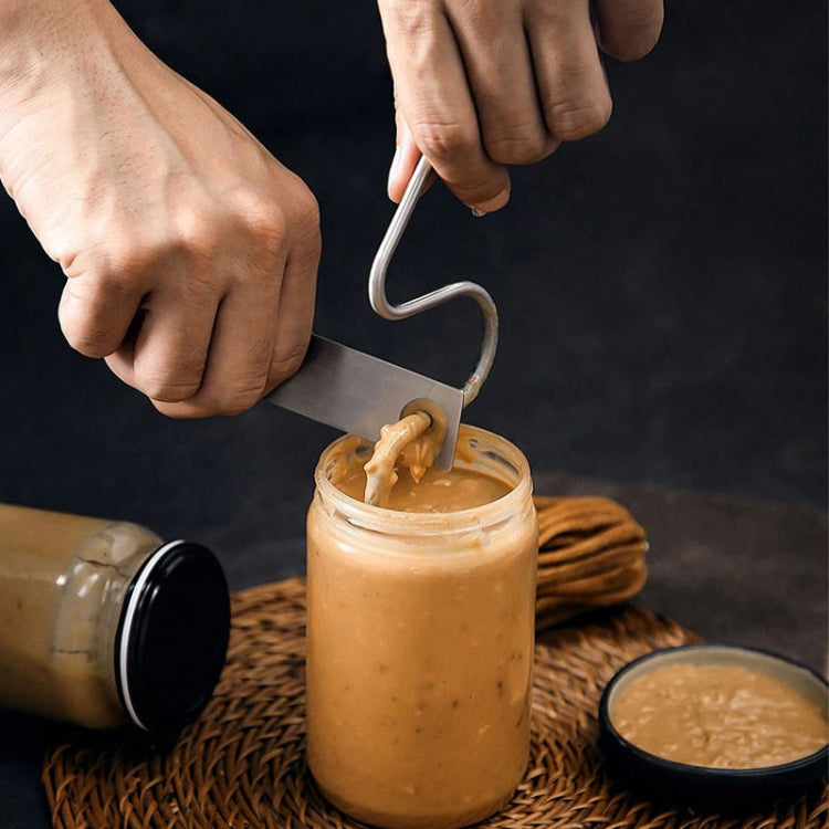 Stainless Steel Peanut Butter Stirrer Food Grade Material Kitchen Butter Jam Stirring Tool