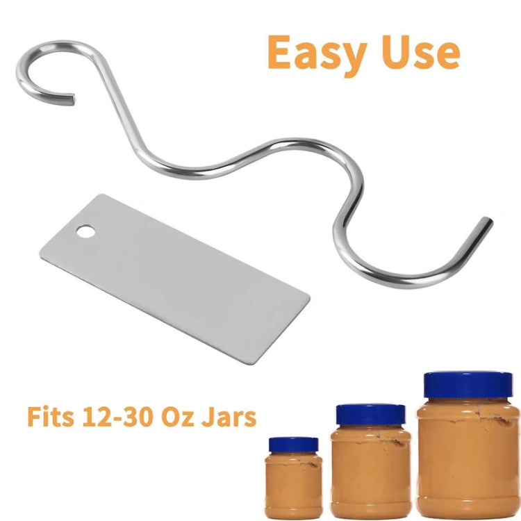 Stainless Steel Peanut Butter Stirrer Food Grade Material Kitchen Butter Jam Stirring Tool