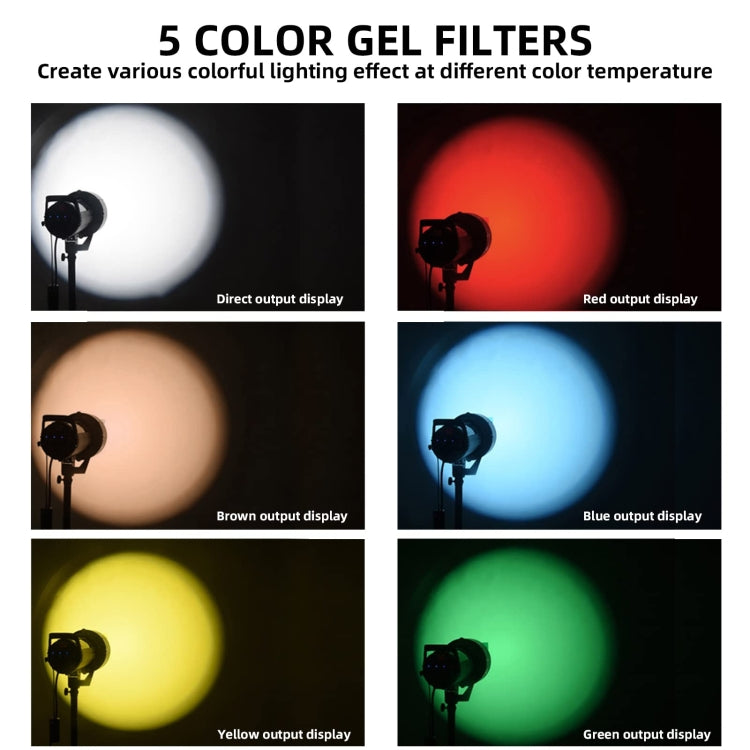 Optical Snoot Photo Studio Accessory for Flash Lamp with Bowens Mount