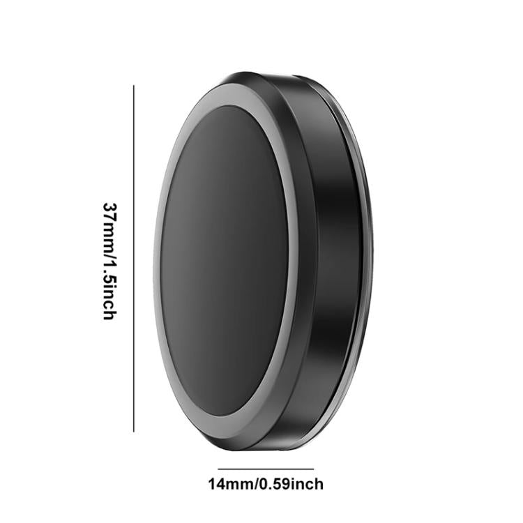 Zero Gravity Car Steering Wheel Phone Navigation Mount Sticky Metal Magnetic Holder