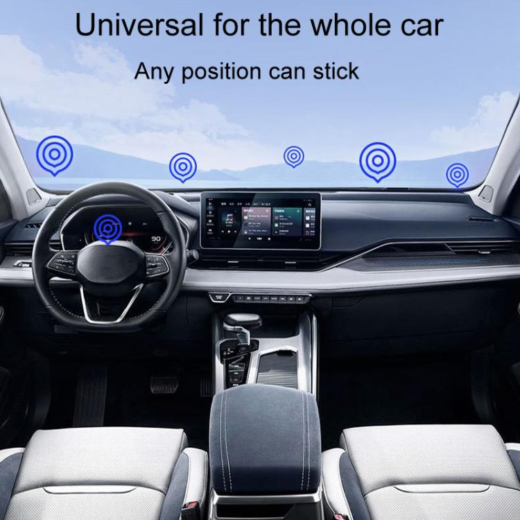 Zero Gravity Car Steering Wheel Phone Navigation Mount Sticky Metal Magnetic Holder