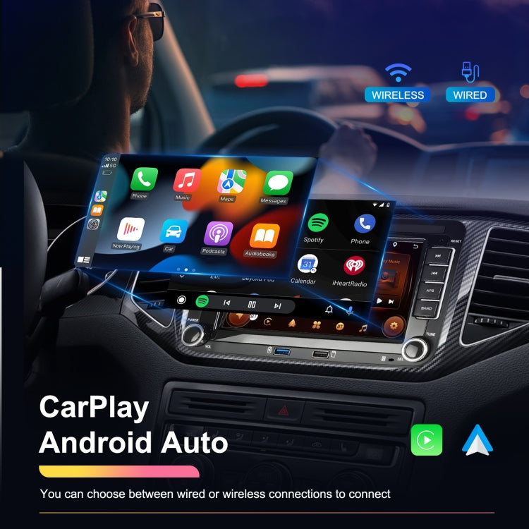 For Volkswagen/Skoda 2+64G Player Large Screen Carplay Android Navigation Reversing Camera Integrated Machine