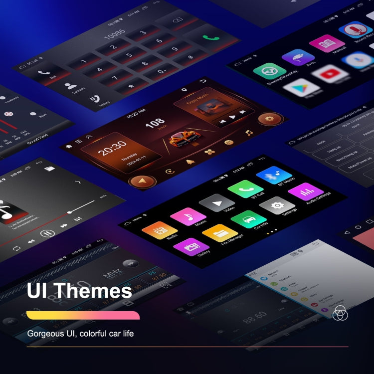 For Volkswagen/Skoda 2+64G Player Large Screen Carplay Android Navigation Reversing Camera Integrated Machine