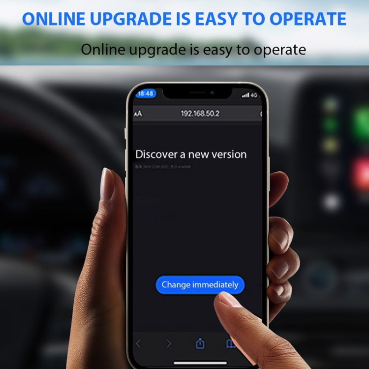 Car Carplay Box Wired to Wireless Bluetooth Adapter