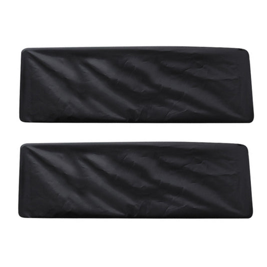 1pair Dustproof Waterproof Thickened Oxford Cloth License Plate Cover