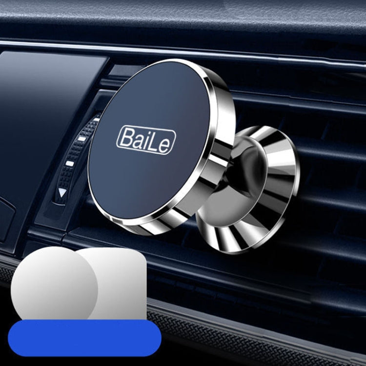 BaiLe Magnetic Car Phone Holder Universal Car Dashboard Fixed Navigation Bracket
