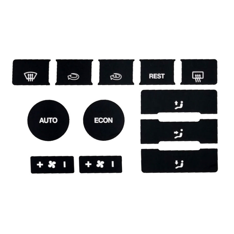 For 2005-2010 Volkswagen Touareg/Passat Steering Wheel Window AC Switch Button Repair Sticker