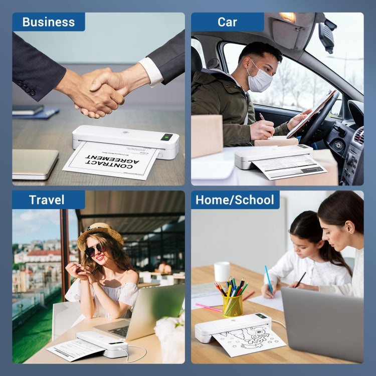 Phomemo M835  Wireless Bluetooth Thermal Printer Support Multi-Size Thermal Paper