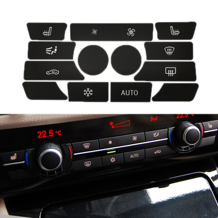 For BMW 5 Series/7 Series/X5/C6/F10/F01/F15 Air Conditioning Button Repair Sticker