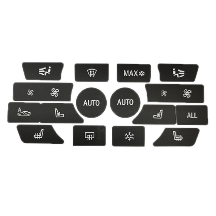 For BMW 5 Series/7 Series/X5/C6/F10/F01/F15 Air Conditioning Button Repair Sticker