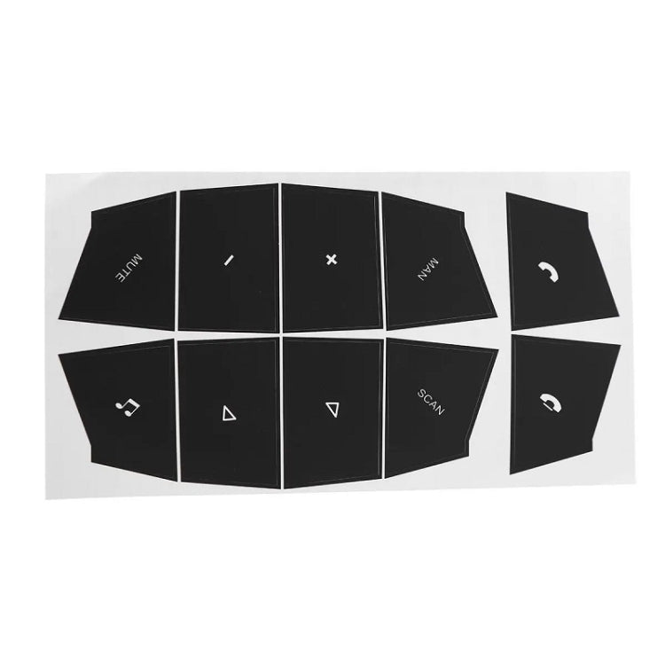 For Porsche Cayenne 2003-2006 Car Steering Wheel Button Repair Stickers