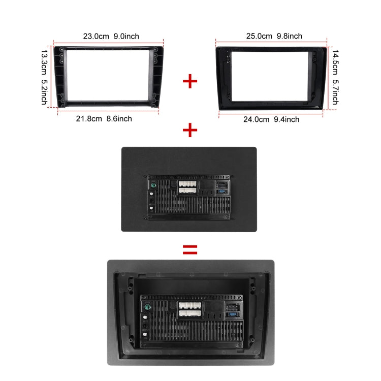 13.1 inch 4+64G Android Large Screen Navigator With Universal Map APK / Carplay / Reverse Car Image