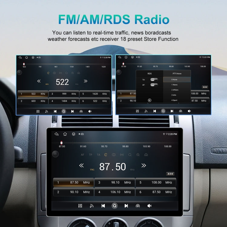 13.1 inch 4+64G Android Large Screen Navigator With Universal Map APK / Carplay / Reverse Car Image