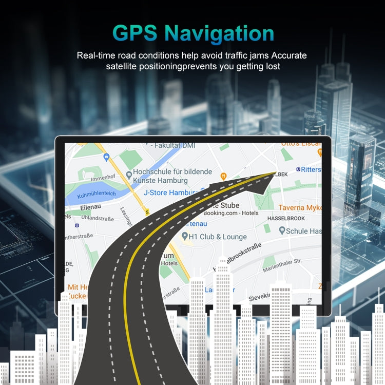 13.1 inch 4+64G Android Large Screen Navigator With Universal Map APK / Carplay / Reverse Car Image