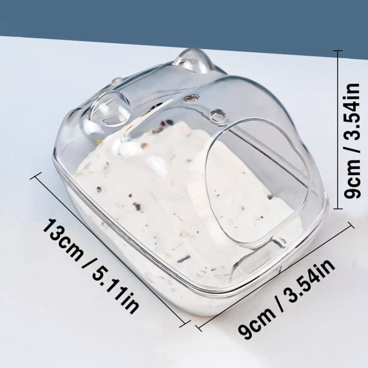 Hamster Bathroom Toilet Dual Purpose Nest Splash-proof Small Animals Golden Bear Bathtub