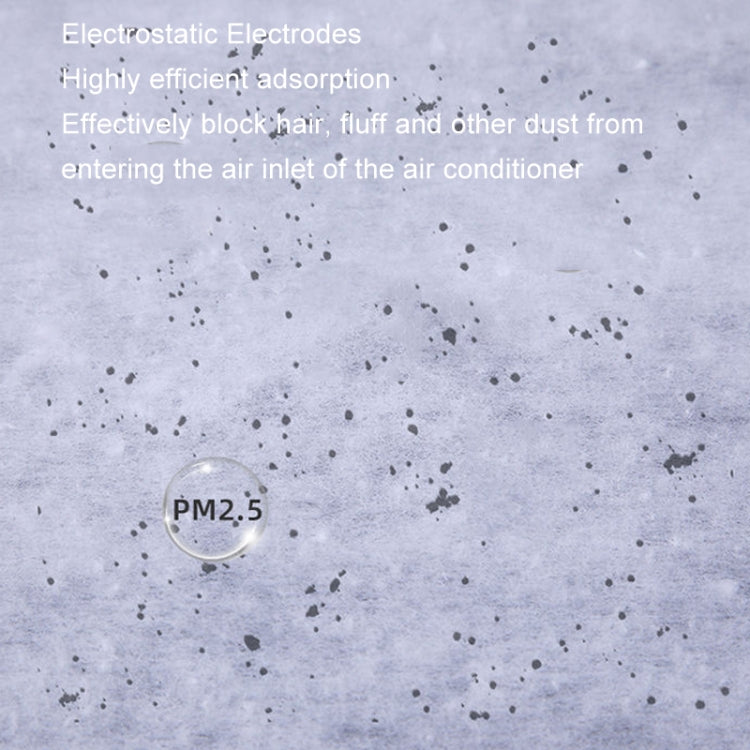 Disposable Air Conditioning Air Purification Filter Household Hanging Air Intake Dust Removal Cotton