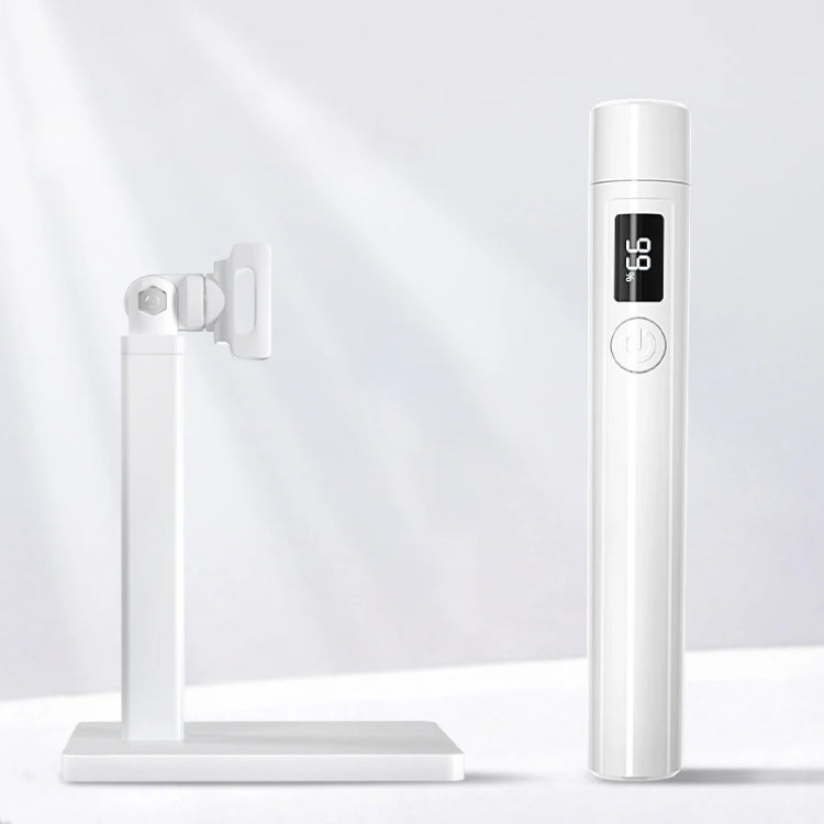 Rechargeable Mini UV Led Lamp for Nails Gel Dry With 360 Degree Rotating Stand