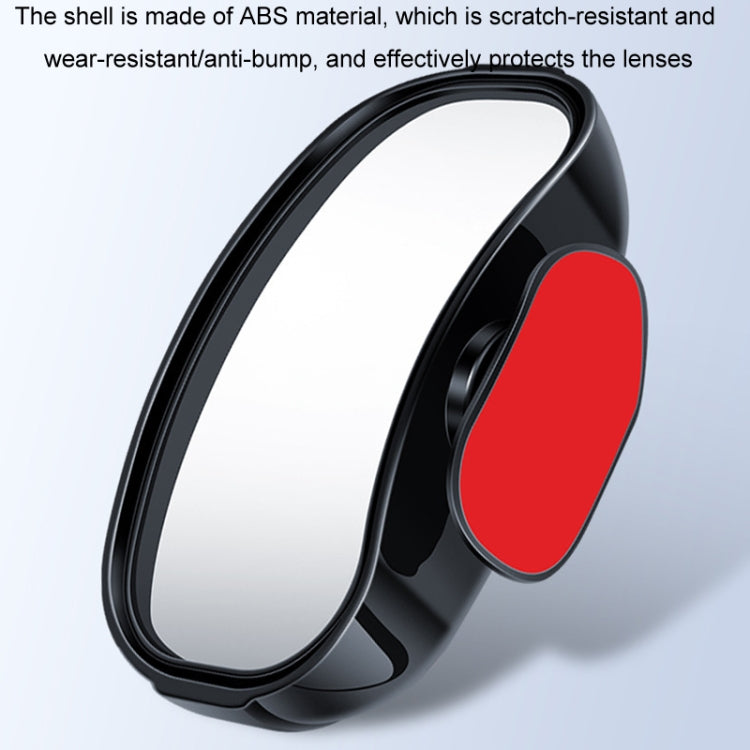 Car Rearview Mirror Assisted Reversing Blind Spot Wide-angle Mirror