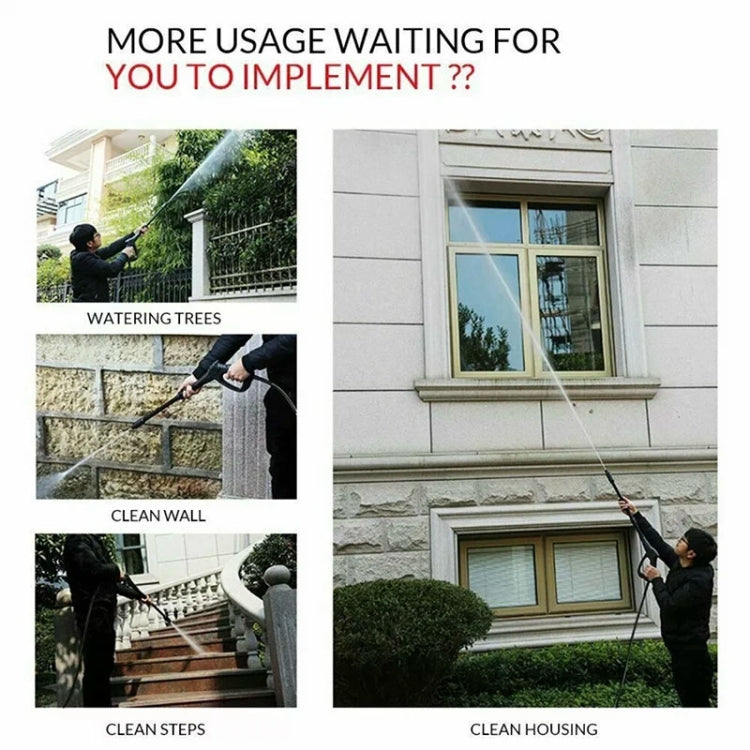 For Karcher K-Series / LAVOR Long Rod Universal Swivel Nozzle High Pressure Car Wash Sprayer Parts