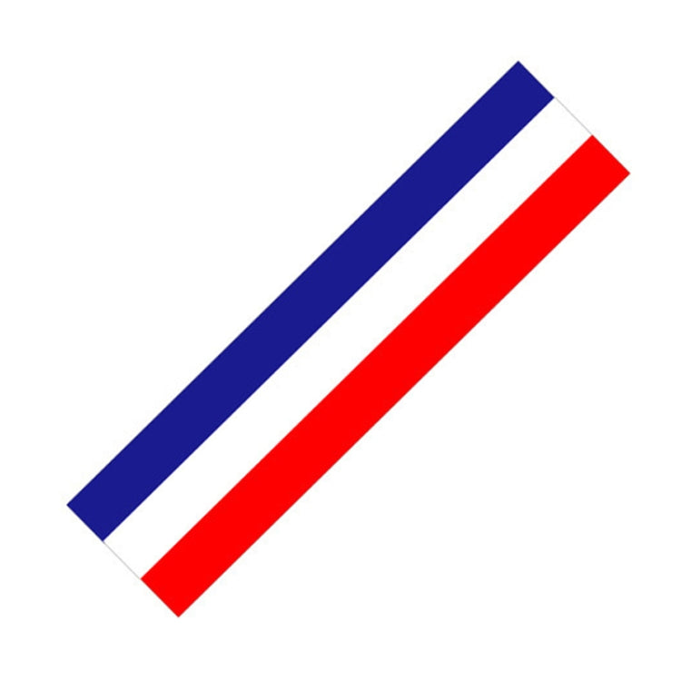 2pcs Steering Wheel Three-color Label Car Modification Film