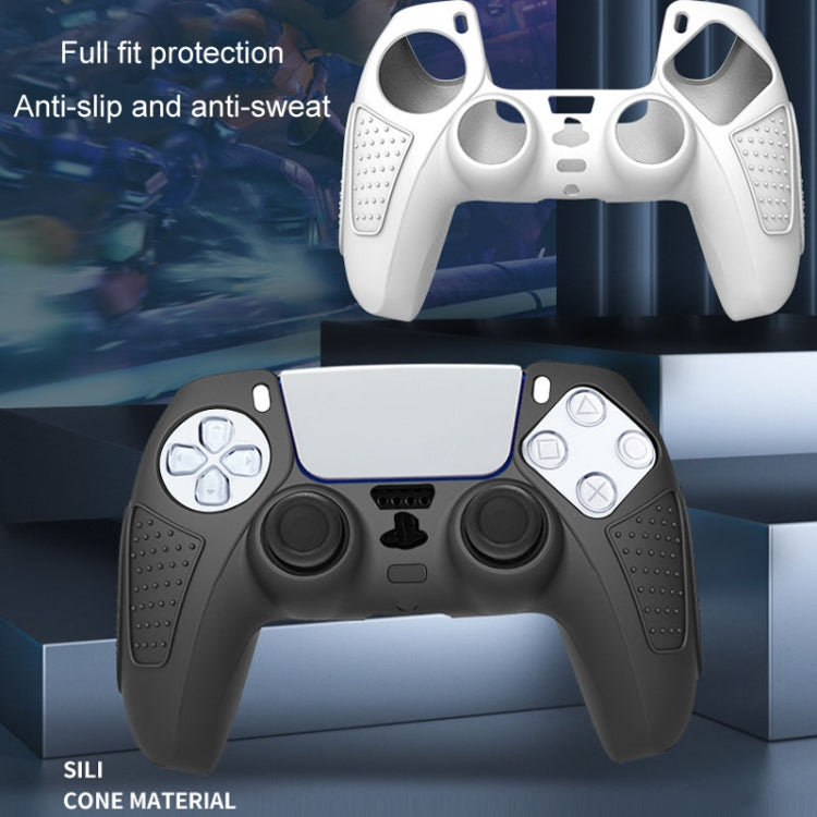 For PS5 Gamepad Silicone Protective Case Anti-Skid Soft Silicone Cover