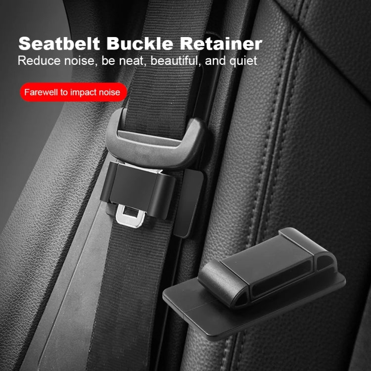 Car Seat Belt Holder Anti-collision Elastic Buckle Limiter