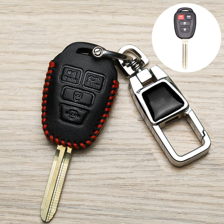 For Toyota Car Key Cover Multifunctional Keychain Anti-lost Number Plate