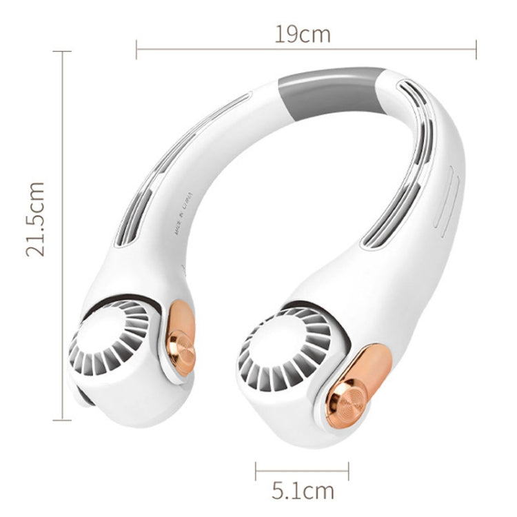 Mini Silicone Neck Fan Portable USB Student Outdoor Adjustable Fan