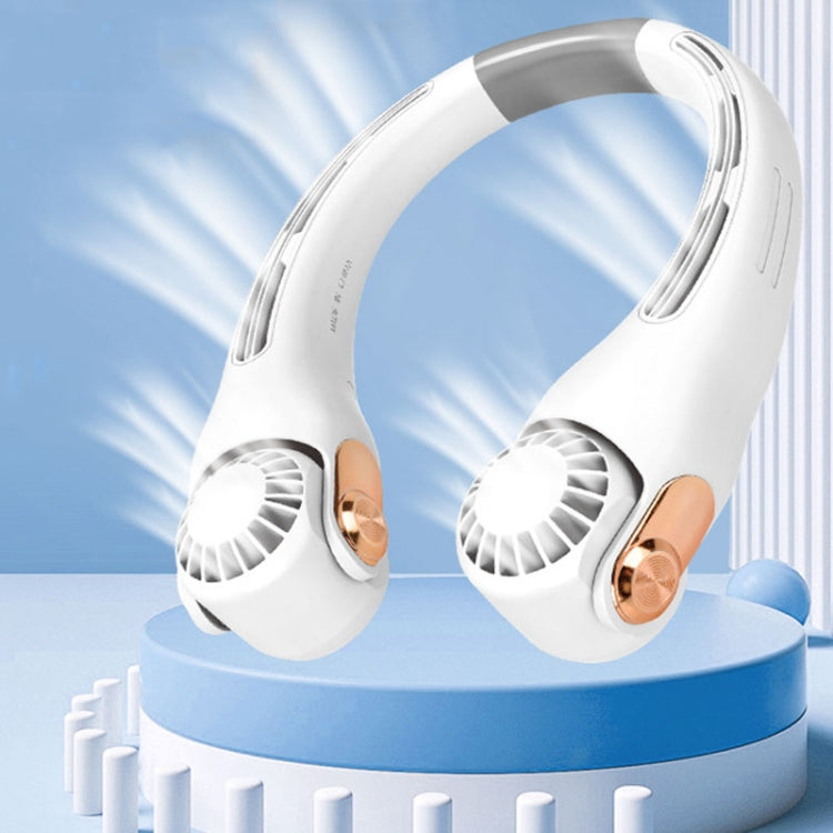 Mini Silicone Neck Fan Portable USB Student Outdoor Adjustable Fan