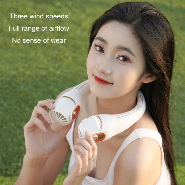 Mini Silicone Neck Fan Portable USB Student Outdoor Adjustable Fan